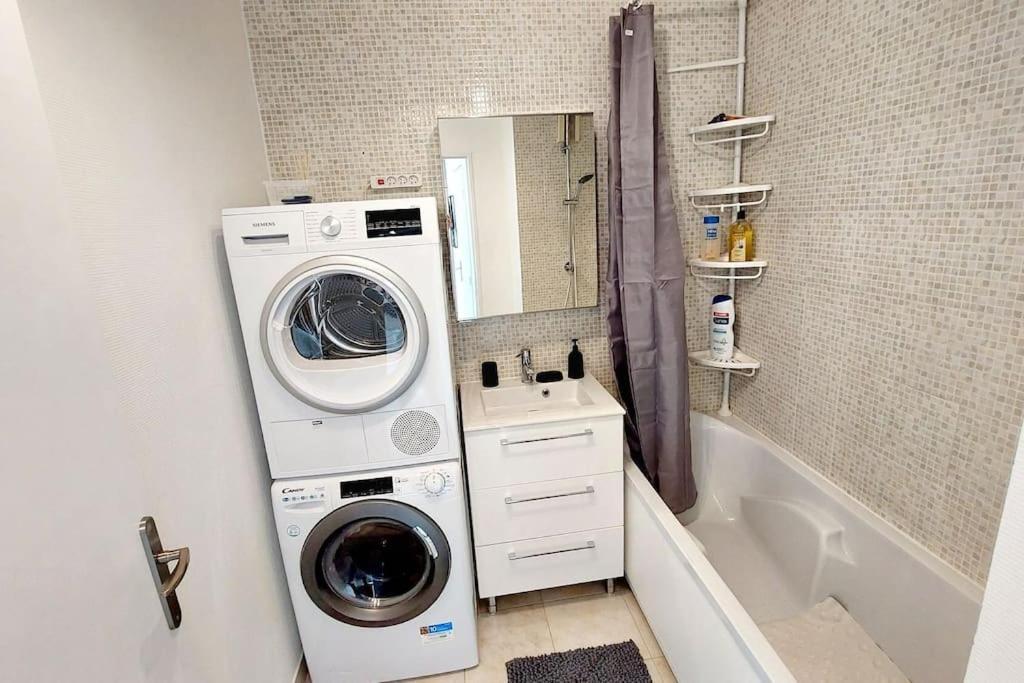 Cosy Home 2, 2 Chambres, 6 Personnes, 3 Min Gare, Parking Cergy Exterior photo